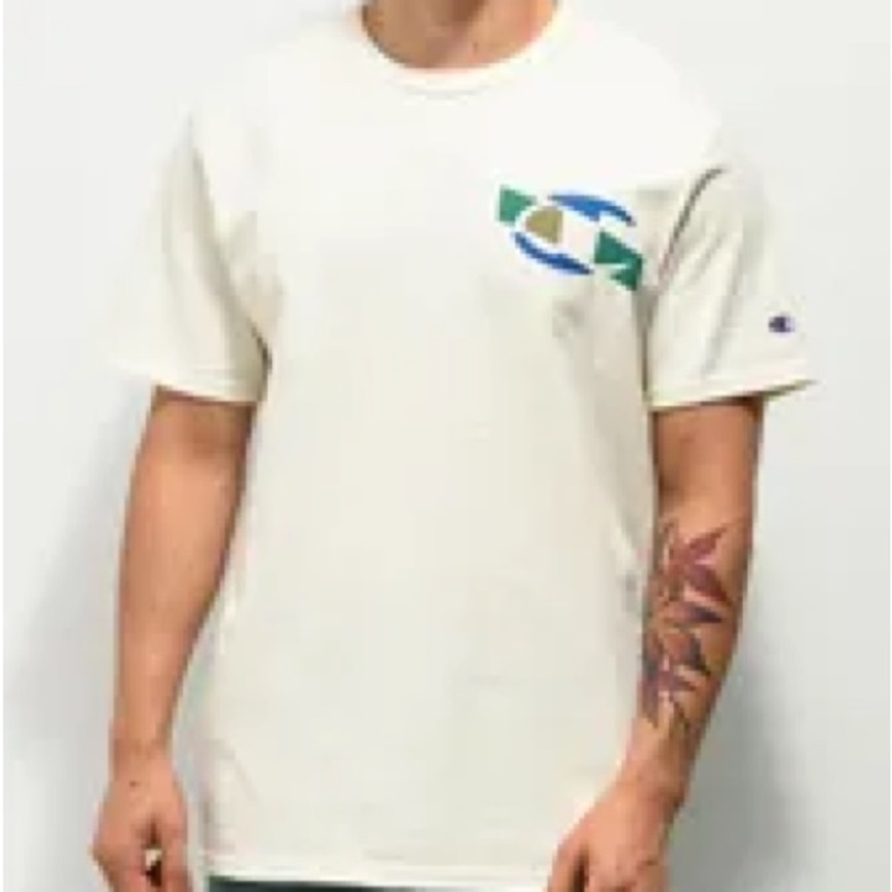 Champion Phys Ed Graphic Chalk T-Shirt - Size Large